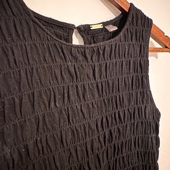 T Tahari Black Textured Dress - Picture 2 of 3